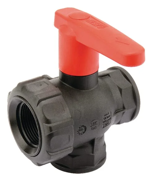ARAG - 45521115A - Ball Valve 1 1/4 3-Way with Extension