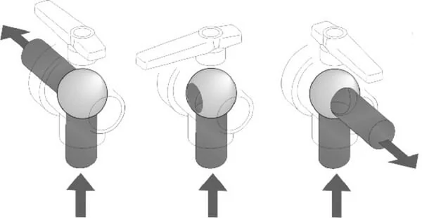 Arag - 45524443 - T3 3 Way Ball Valve