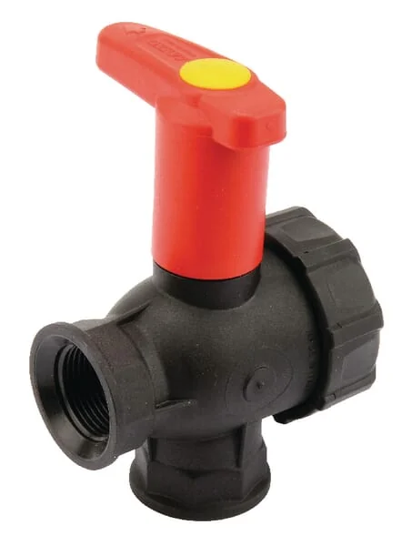 Arag - 45531113A - Ball Valve 3/4" - Continuous, Long Handle 3-Way