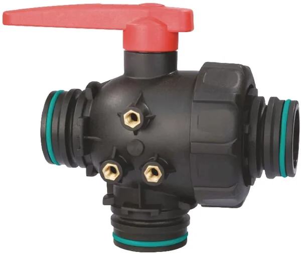 Arag - 45534446 - Ball Valve T6 3-Way, Continuous