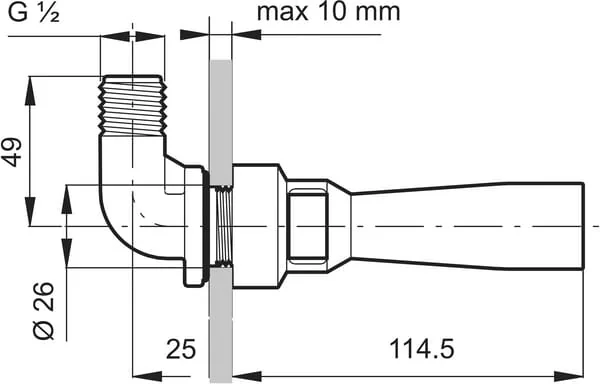 Arag - 502010 - Tank Agitator With 90 Coupling