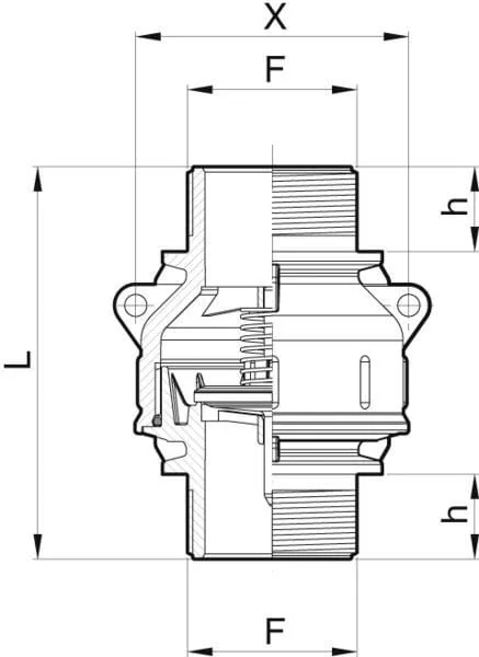 ARAG - 5042019 - CHECK VALVE 3"