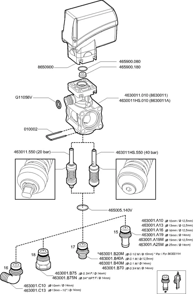 Arag - 8630011H - Electric Valve