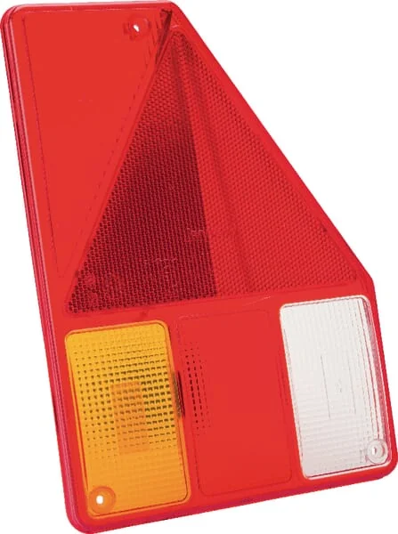 Aspöck - 188442107 - Light Lens, Amber/Red/Transparent Rear/Right Aspöck
