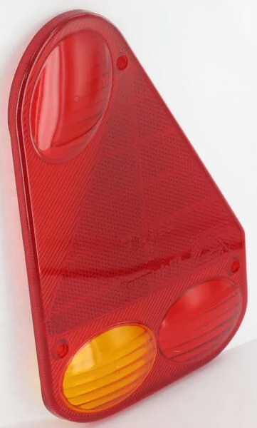 Aspöck - 188448007 - Light Lens, Amber/Red Rear/Right Aspöck