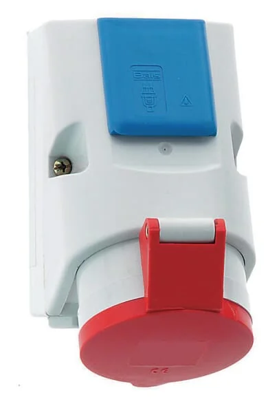 Bals - B001011 - Cee Wall Socket 32A 5P 400V IP44 126x83