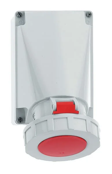 Bals - B001112 - Cee Wall Socket 63A 5P 400V IP67 170x118