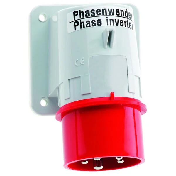 Bals - B002603 - Cee Machine Plug 32A 5P 400V IP44, Phase Inverter