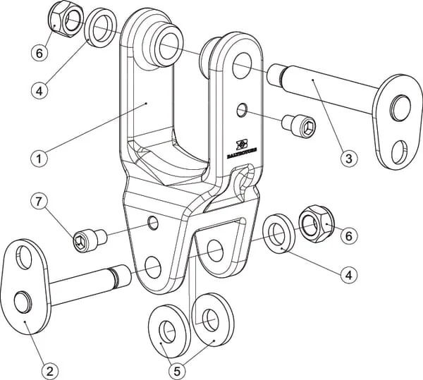 Baltrotors - BR4 - Baltrotors Link BR4 71/30 Pin 25
