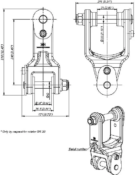 Baltrotors - BR4A - Baltrotors Link BR4-A 71/30 Pen 30