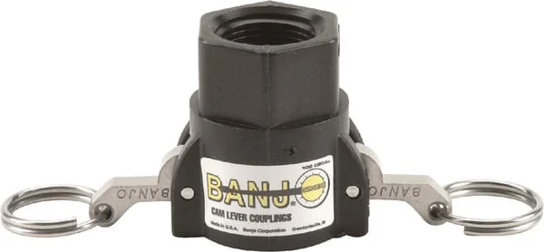 Banjo - 075D - Camlock 3/4" M-part x 3/4" NPT Bi. Banjo