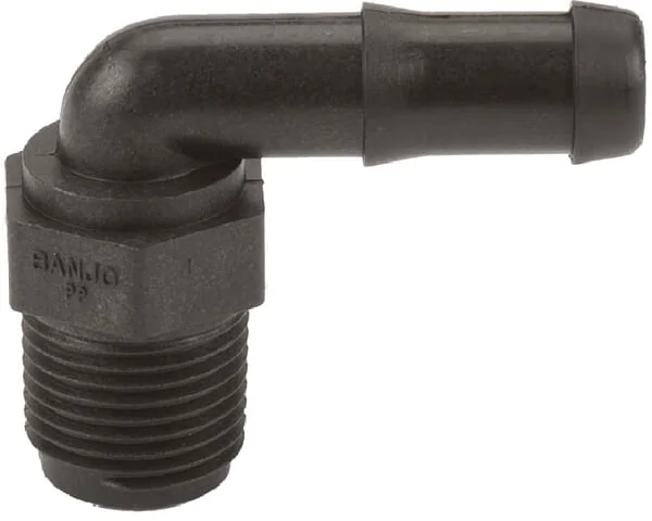 Banjo - HB05090 - Hose Connection 1/2" NPT Male x 1/2" 90°