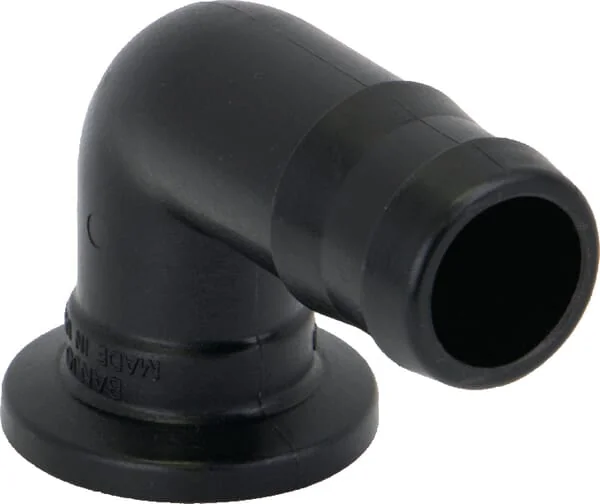 Banjo - M100125BRB90 - Flange 1" Hose 1 1/4" 90°