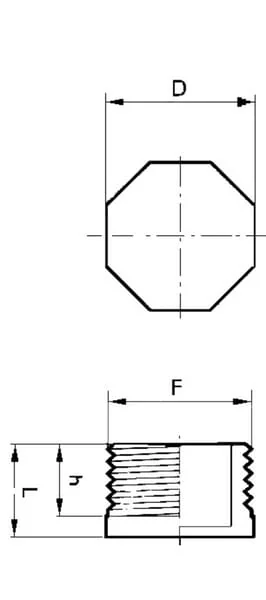 Banjo - PLUG075 - Plug 3/4" NPT PP