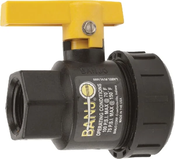 Banjo - UV075FP - Valve 3/4" Female - Female NPT
