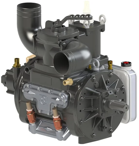 BATTIONI PAGANI - KPSB490PRA100 - Vakuumpumpe Riemenantrieb