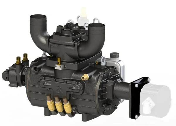 Battioni Pagani - KPSB670HRA100 - Vakuumpumpe Hydraulikantrieb 18620 l/min mit Automatischer Schmierung und Ballast