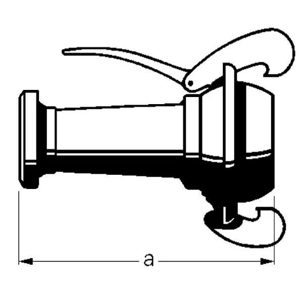 Bauer - 1041601 - Female 3 1/2" With Male 4" Coupling Bauer