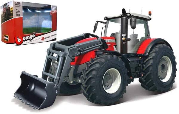 Bburago - BB1831633 - Massey Ferguson 8700 With Front Loader