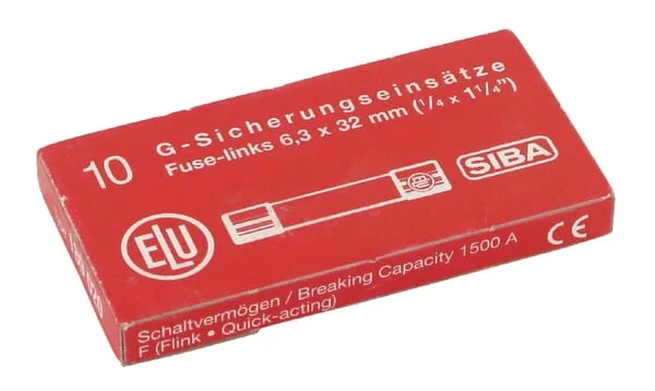 Benning - 749770 - Benning Fuse 16A 500V 6.35x32 10 Pcs