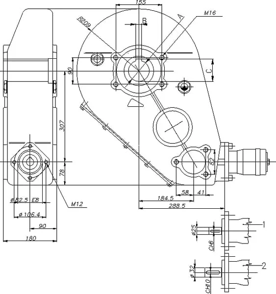 Berma - RT10007032 - Gearbox 38.7:1