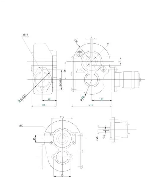 Berma - RT16040 - Gearbox 8.4:1