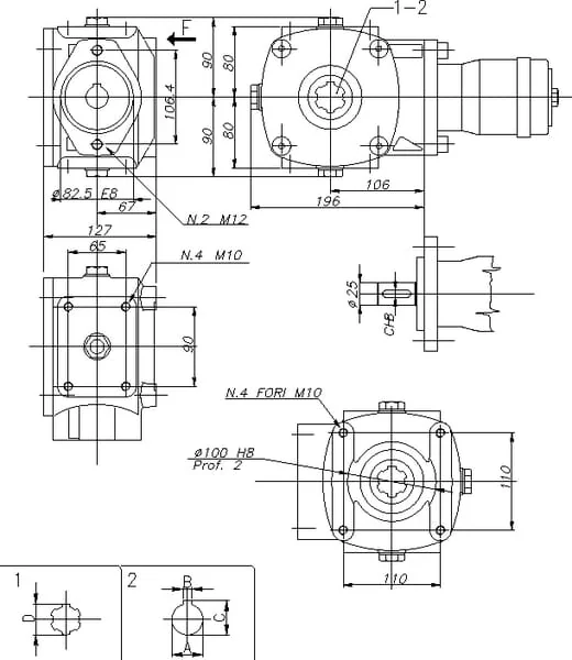 Berma - RT4530 - Gearbox 1.9:1