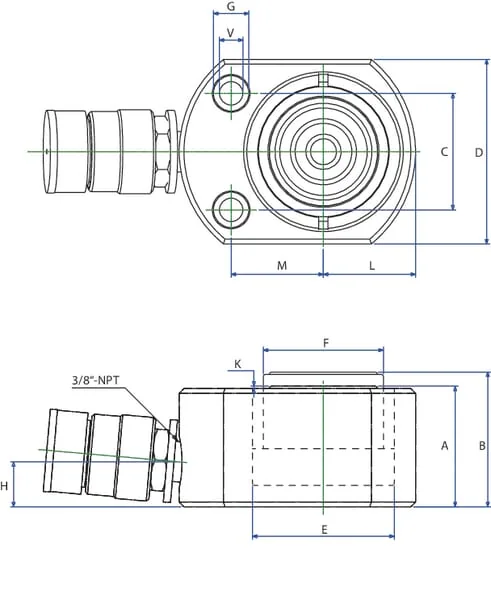 Betex - 8210500 - Cylinder Nsls 500