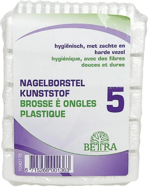 BETRA - 1040175 - Nail Brush, 5 Pieces