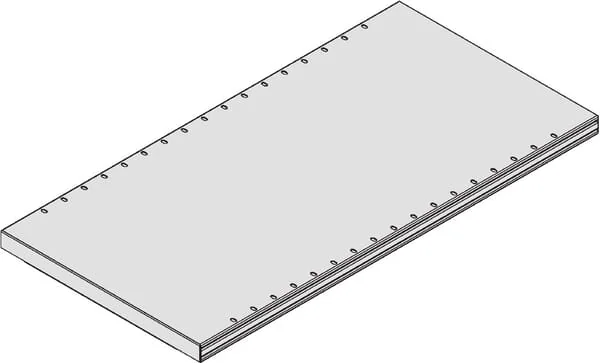 Bito - FB414 - Shelf 100kg 1000x400mm