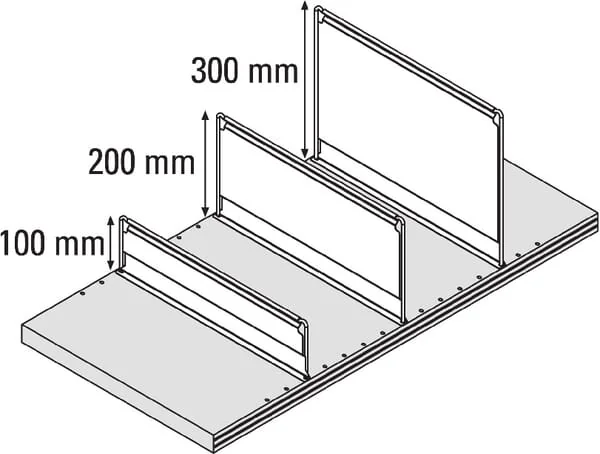 Bito - FTB52M - Partitions 200x500mm