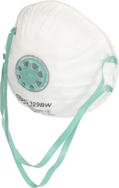 BLS - BLS8006184P015 - BLS 129BW FFP2 R D Facepiece Valved 15pcs