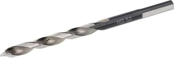 Bohrcraft - 12020700500 - Drill 5.0 mm HSS-DIN 338-G Turbo Step