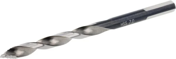 Bohrcraft - 12020700700 - Drill 7.0 mm HSS-DIN 338-G Turbo Step