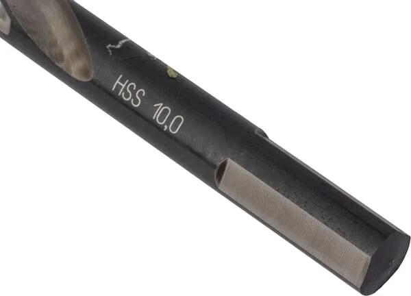 Bohrcraft - 12020701000 - Drill 10.0 mm HSS-DIN 338-G Turbo Step