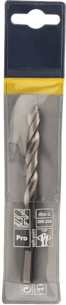 Bohrcraft - 12020701200 - Drill 12.0 mm HSS-DIN 338-G Turbo Step