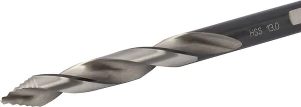 Bohrcraft - 12020701300 - Drill 13.0 mm HSS-DIN 338-G Turbo Step