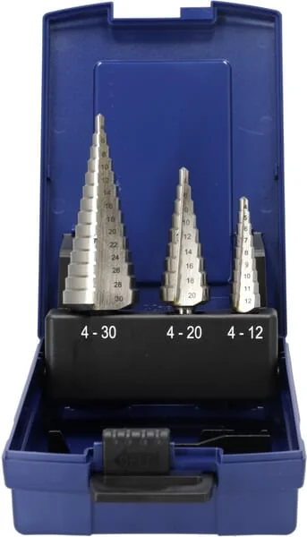 Bohrcraft - 17601330003 - Step Drill Set 3 Piece