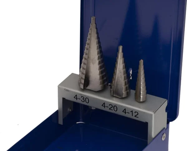 Bohrcraft - 17601410003 - Step Drill Set 3 Piece