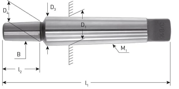 Bohrcraft - 280MK2B18 - Bohrcraft Drill Holder Pin MK 2
