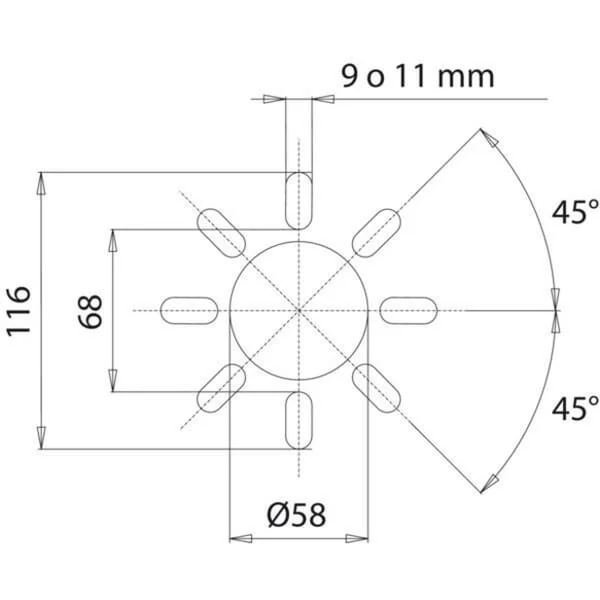 Bondioli Pavesi - 219000H11CE - Implement Cone With Holes