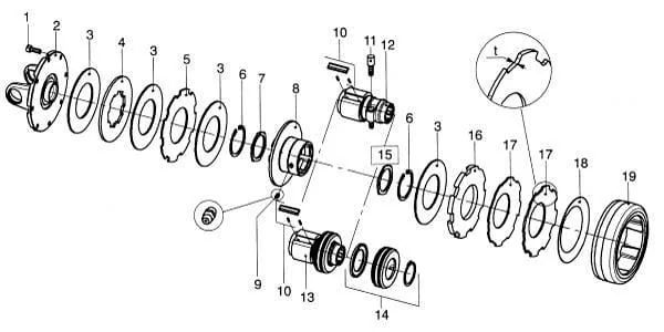 Bondioli Pavesi - 338001064R20 - Circlip Bondioli & Pavesi