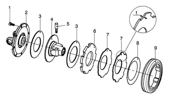 Bondioli Pavesi - 403000009R10 - Roller Pin 54mm