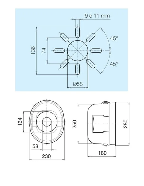 Bondioli Pavesi - 517000E03CE - Guard Cone