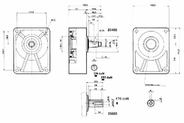 Borelli - T3528 - Support Bearing