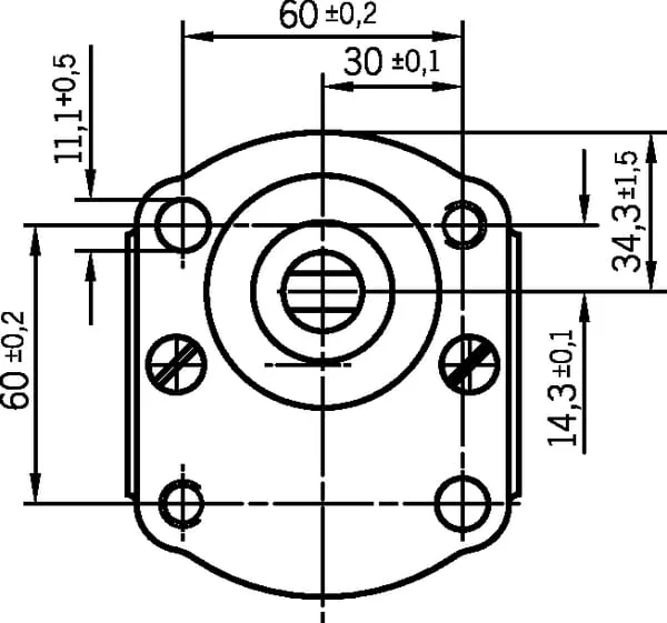 Bosch Rexroth - 0510665330 - Gear Pump AZPFF-12-016/016LCP2020KB-S0007 Bosch Rexroth