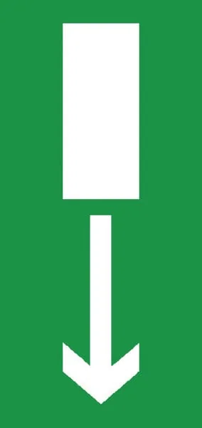 Brady - WB250422 - Sticker Safe Condition Sign Emergency Exit 148x297mm Brady