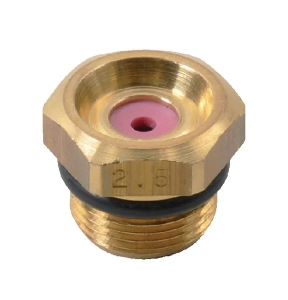 Braglia - 68180216 - Flood Nozzle 6818 50° 2.5 Brass Braglia