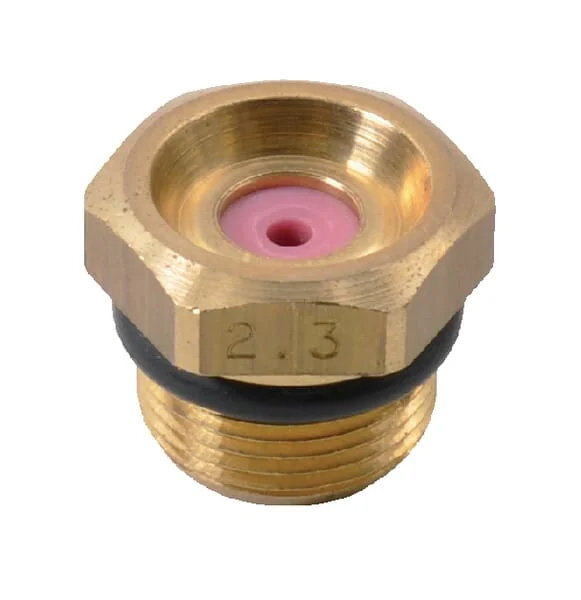 Braglia - 68180254 - Flood Nozzle 6818 45° Brass Braglia