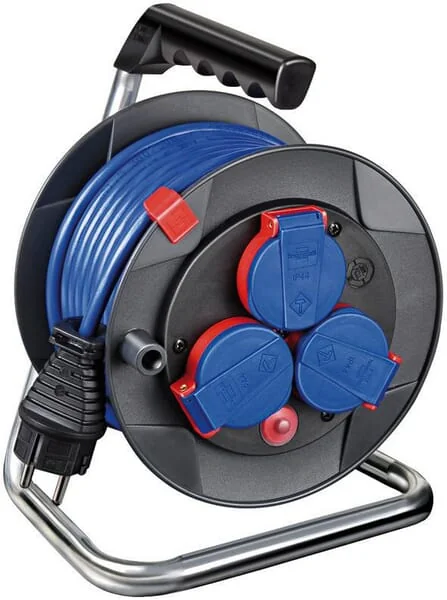 Brennenstuhl - EM1079850 - Cable Reel 15M AT-N05V3V3-F 3G1,5 Blue